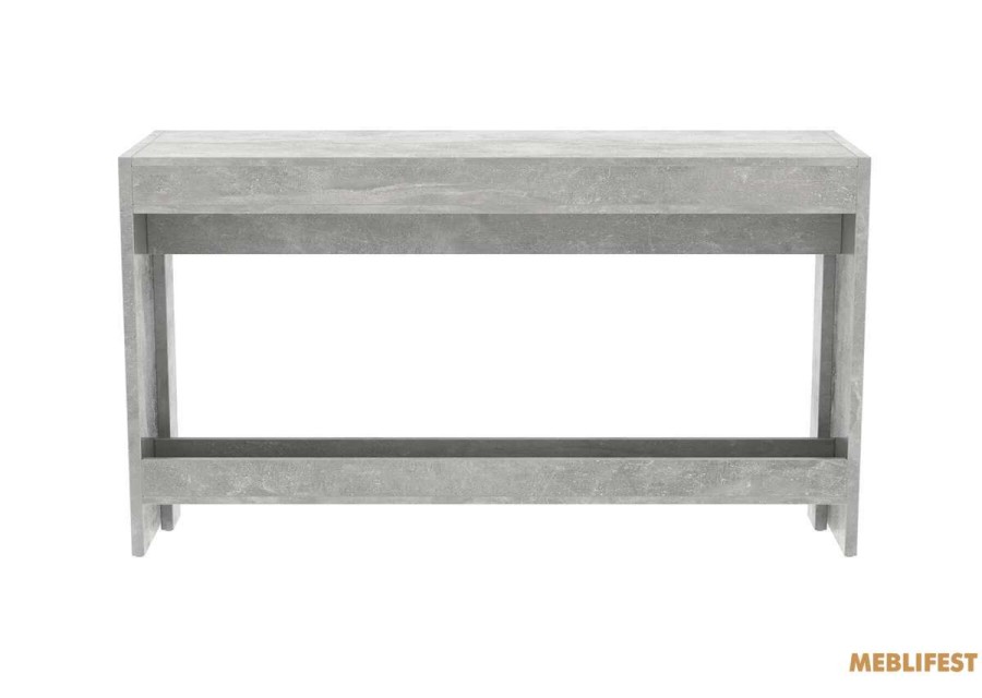 Обідній розкладний стіл  Пітон Лайт Бетон