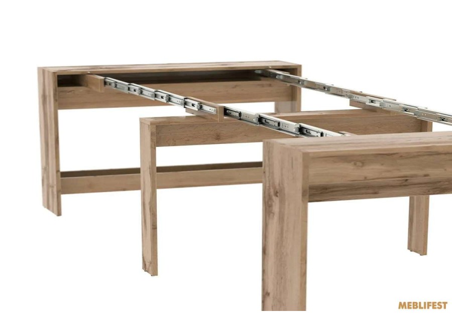 Обідній розкладний стіл  Пітон Лайт Дуб аппалачі