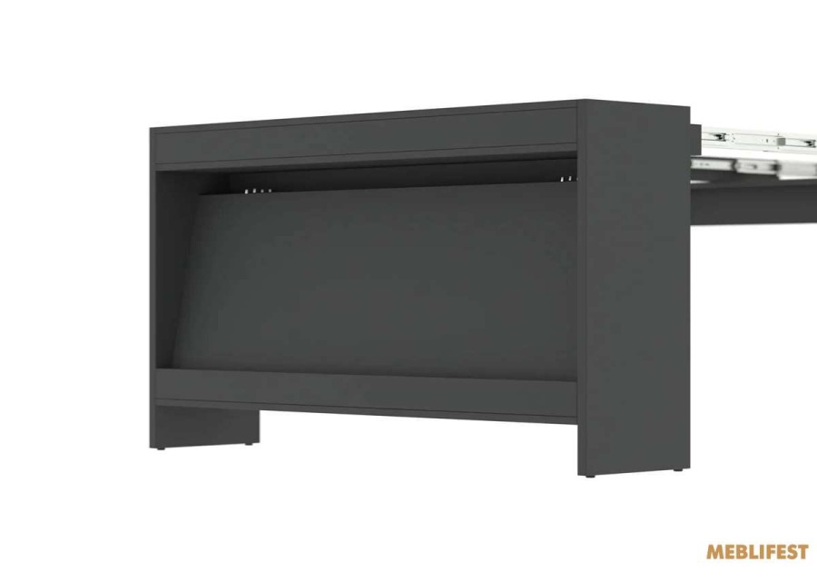 Обідній розкладний стіл  Пітон Лайт Антрацит