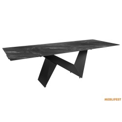 Обідній розкладний стіл Patrik Marquina Black Matt