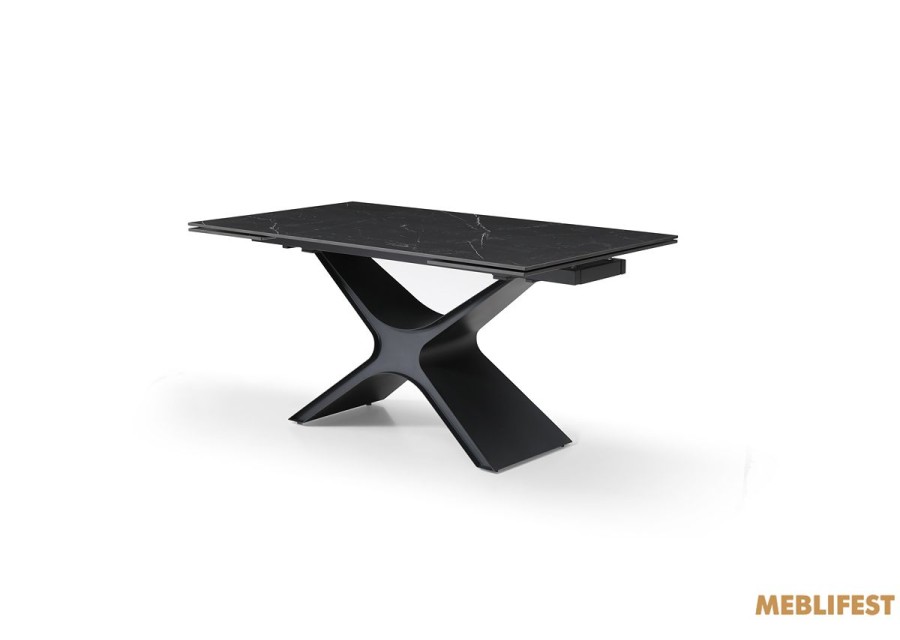 Обідній розкладний стіл Ragnar Shks Black Matt