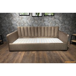 М'яке дитяче ліжко D004 з підйомним механізмом