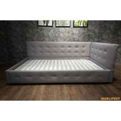 М'яке дитяче ліжко D005 з підйомним механізмом