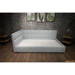 М'яке дитяче ліжко D014 з підйомним механізмом