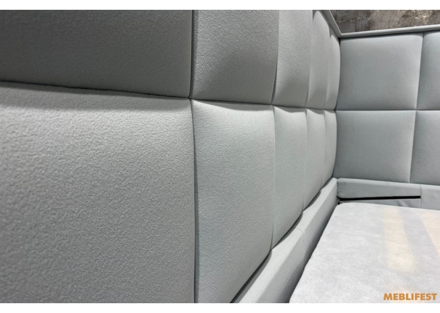 М'яке дитяче ліжко D014 з підйомним механізмом