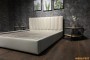 М'яке двоспальне ліжко L011 з підйомним механізмом 