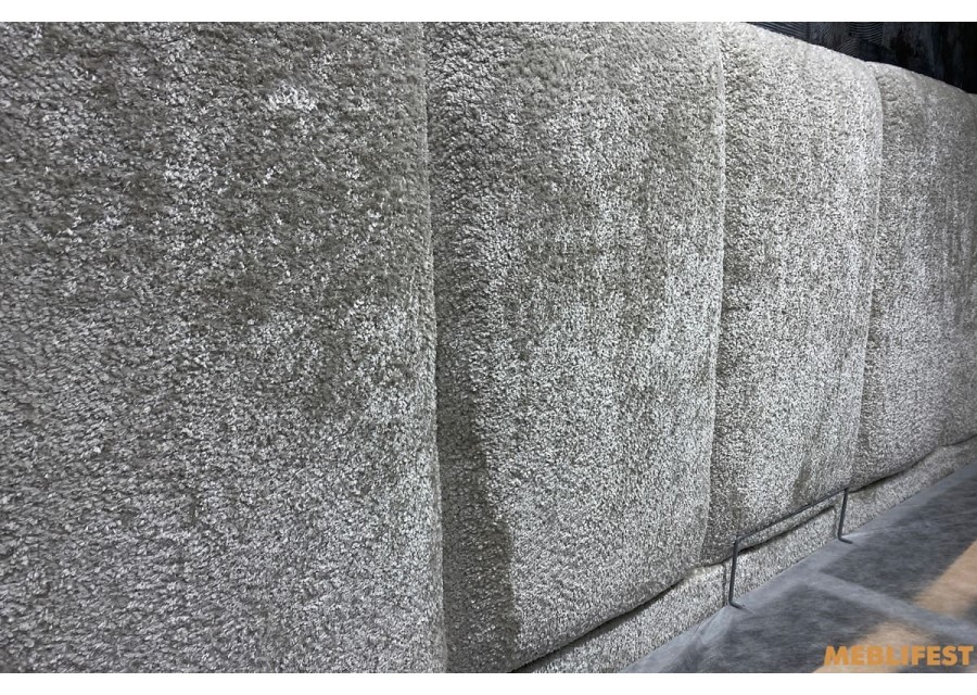 М'яке двоспальне ліжко L018 з підйомним механізмом 