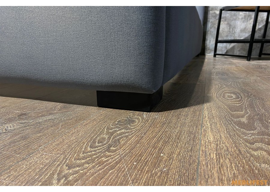 М'яке двоспальне ліжко L021 з підйомним механізмом 