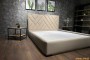 М'яке двоспальне ліжко L025 з підйомним механізмом 