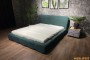 М'яке двоспальне ліжко L026 з підйомним механізмом 