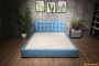 М'яке двоспальне ліжко L029 з підйомним механізмом 
