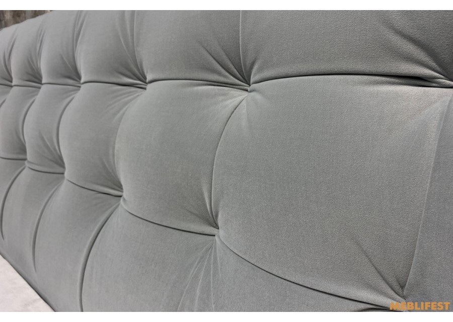 М'яке двоспальне ліжко L029 з підйомним механізмом 