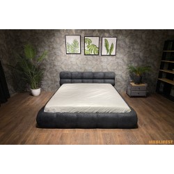 М'яке двоспальне ліжко L031-М з підйомним механізмом 