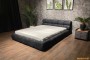 М'яке двоспальне ліжко L031-М з підйомним механізмом 