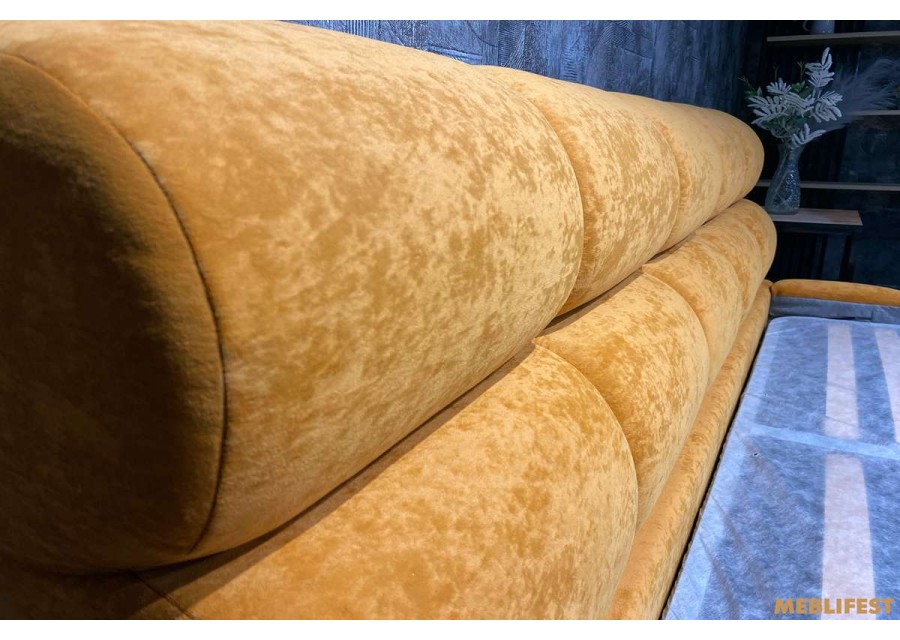 М'яке двоспальне ліжко L031-М з підйомним механізмом 