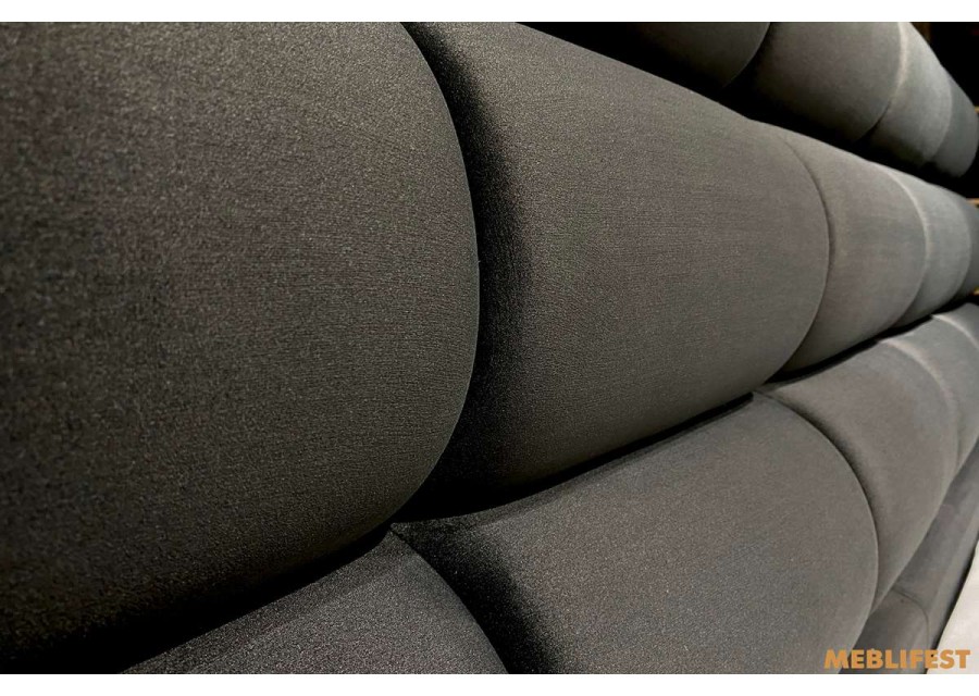 М'яке двоспальне ліжко L031 з підйомним механізмом 