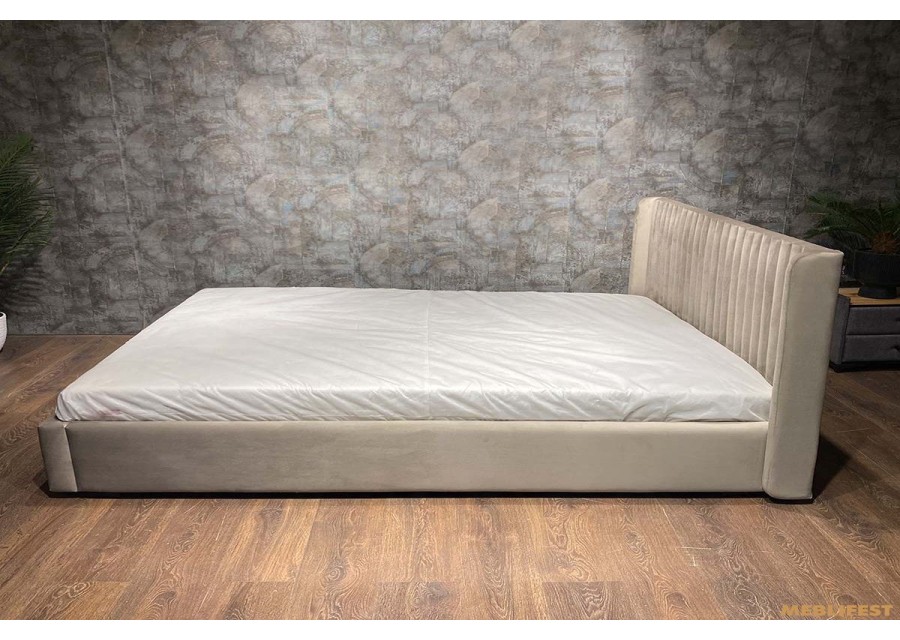 М'яке двоспальне ліжко L033 - M з підйомним механізмом 