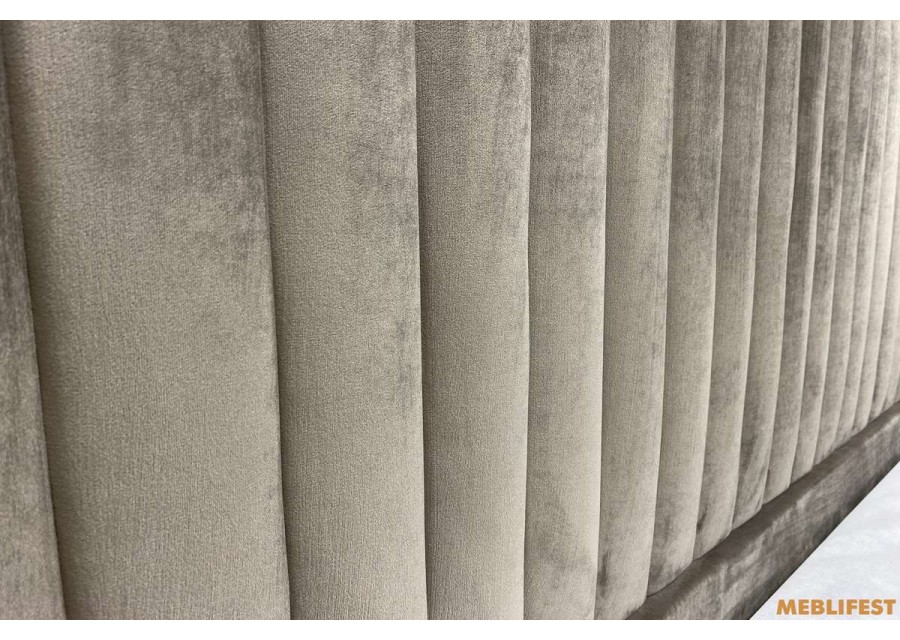 М'яке двоспальне ліжко L033 з підйомним механізмом 