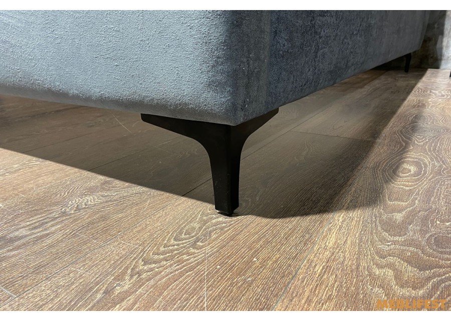 М'яке двоспальне ліжко L038 з підйомним механізмом 