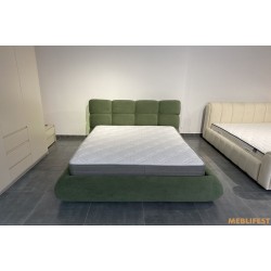 М'яке двоспальне ліжко L061 з підйомним механізмом 