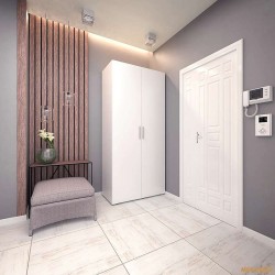 Розпашна  шафа ST0010 для одягу з полицями