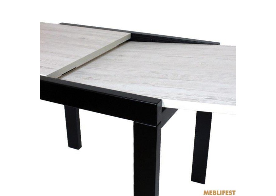 Кухонний стіл трансформер Слайдер Венге /Аляска