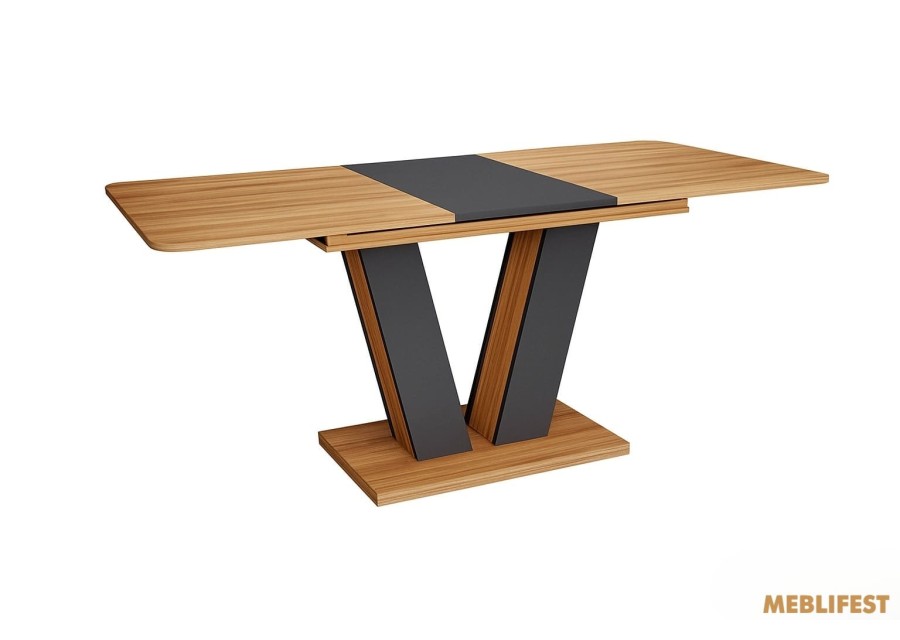 Стіл обідній Торін Дуб апалачі/антрацит