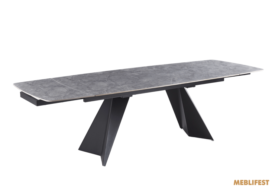 Обідній розкладний стіл Verona Seya Grey Matt