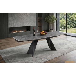 Обідній розкладний стіл Verona Seya Grey Matt
