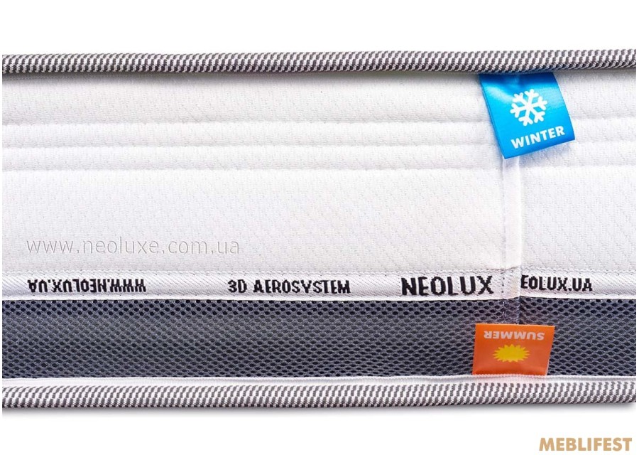 Матрац ПРЕСТИЖ 3D зима-літо Pocket Spring Neolux