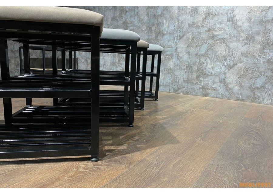 Банкетка з полицею для взуття