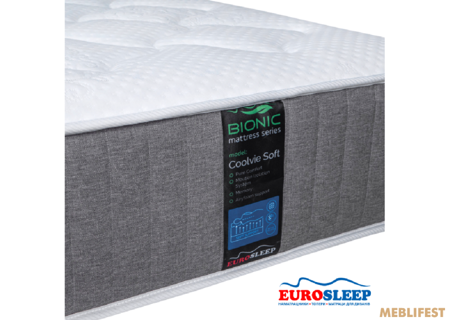 Матрац Eurosleep BIONIC - COOLVIE SOFT