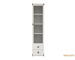 Вітрина Монтана (Індіана) JWIT1D2S/50 ВМК (БРВ) 1-дверна з 2 шухлядами Сосна арізонська