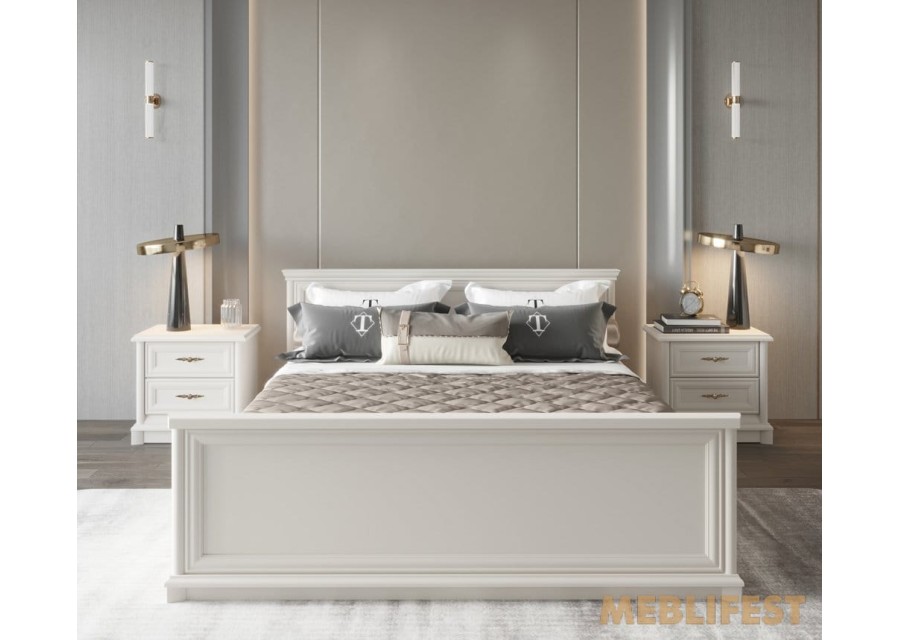 Тумба приліжкова з 2 шухлядами 2S Соната Нью / Sonata New Гербор Кашемір