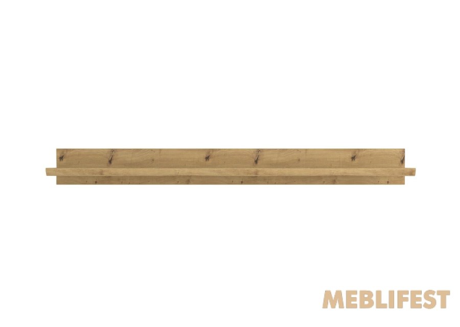 Полиця POL150 Дана / Dana Гербор Кашемір/дуб артизан