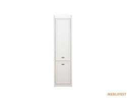 Пенал / Шафа з полицями Салерно REG2D L/P Гербор 2-дверний Білий