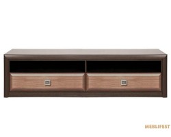 Тумба під ТВ Коен МДФ MDF RTV2S N Гербор з 2 шухлядами Венге магія/штрокс темний