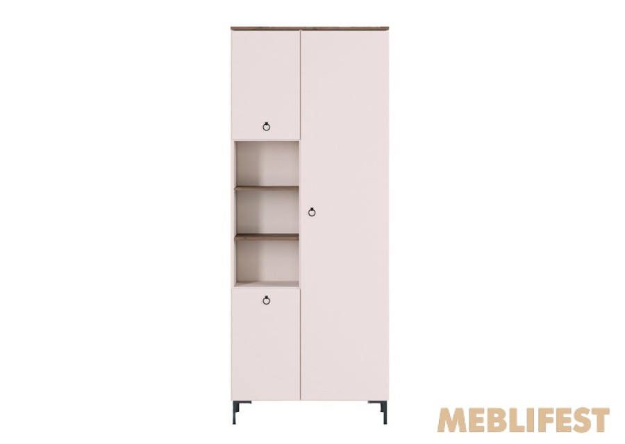 Шафа комбінована 3-дверна REG3D Сімпл / Simple ВМК (БРВ) Кашемір/вяз ліберті світлий