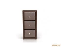 Тумба для взуття Коен МДФ MDF BUT3D Гербор 3-дверна Венге магія/штрокс темний