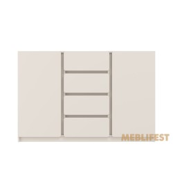 Комод 2-дверний з 4 шухлядами KOM2D4S Лука / Luka Гербор Кашемір