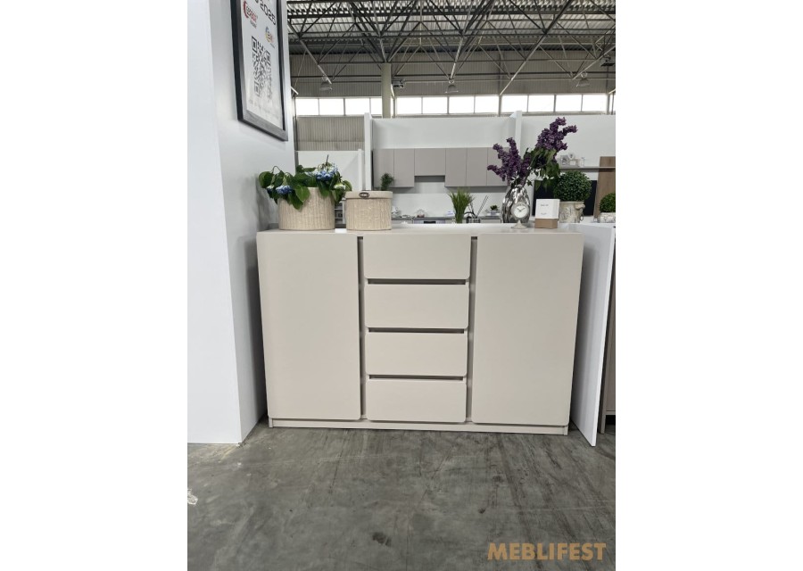 Комод 2-дверний з 4 шухлядами KOM2D4S Лука / Luka Гербор Кашемір