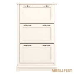 Тумба для взуття 3-дверна 3D Соната Нью / Sonata New Гербора Кашемір