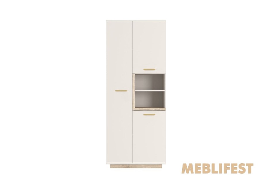 Пенал 3-дверний REG3D Норд / Nord Гербор Кашемір/дуб сонома