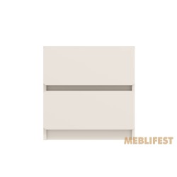 Тумба приліжкова з 2 шухлядами KOM2S Лука / Luka Гербор Кашемір