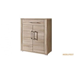 Тумба Гоу KOM2D1S/10/7 Гербор 2-дверна з 1 шухлядою Дуб сонома