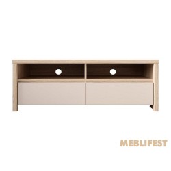 Тумба під ТВ з 2 шухлядами RTV2S/120/40 Каспіан / Kaspian ВМК (БРВ) Дуб сонома/кашемір