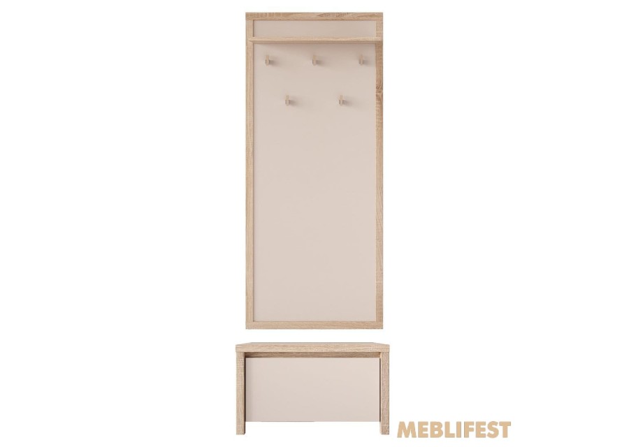 Вішак настінний WIE60 Каспіан / Kaspian ВМК (БРВ) Дуб сонома/кашемір