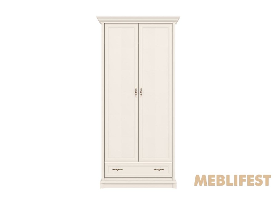 Шафа для одягу 2-дверна 2D1S Соната Нью / Sonata New Гербор Кашемір