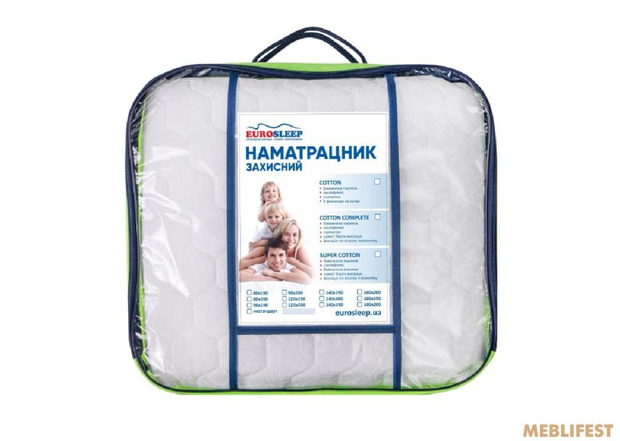Наматрацник Eurosleep COTTON Complete