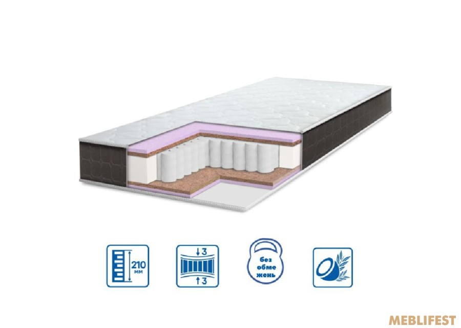 Матрац Eurosleep BRAVE spring COCOS
